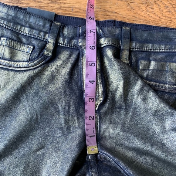 Bleulab Reversible Skinny Metallic Coated Jeans - Picture 9 of 11
